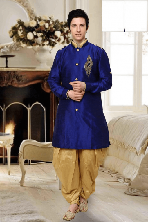 Kurta with Dhoti Pants - Image 2