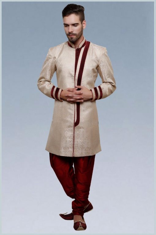 Silk Sherwani - Image 7